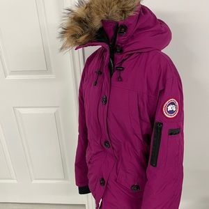 Older Canada goose coat